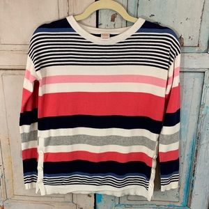 Girls Gymboree Multicolor Striped Knit Sweater